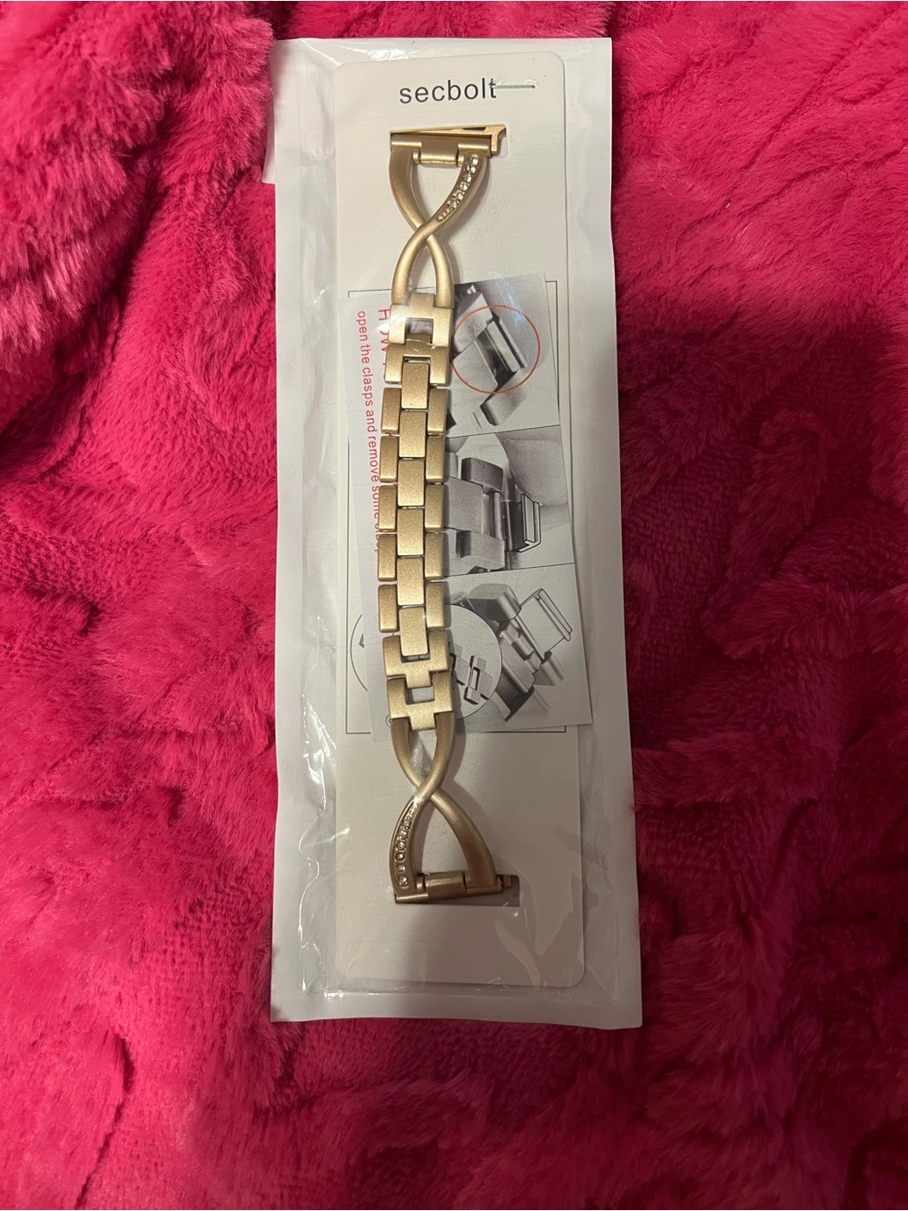 Gold Tone Women's Chain-Link Bracelet